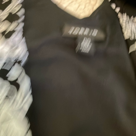 Torrid Black and White Floral Dress - Picture 3 of 7